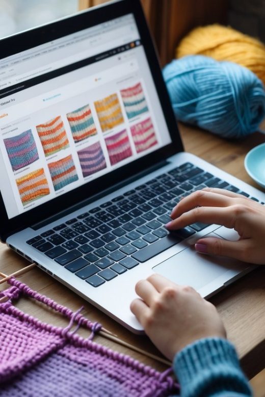 Sådan finder du de bedste gratis strikkeopskrifter
